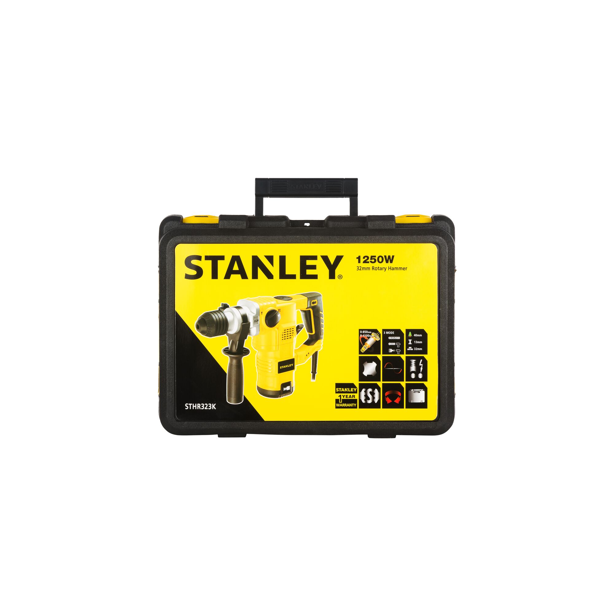 Stanley 1250w online hammer drill